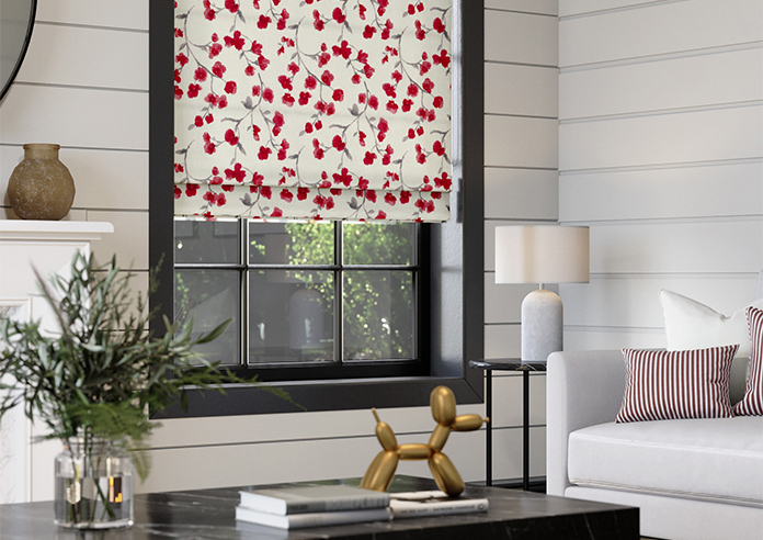 Como, Cherry - Roman Blind - Image 5